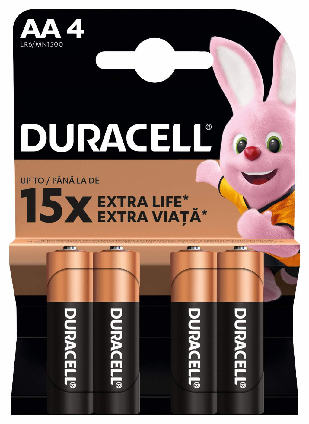Батерии Duracell AA Basic MN1500 K4
